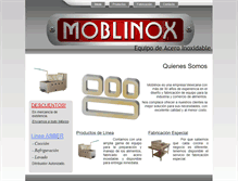 Tablet Screenshot of moblinox.com